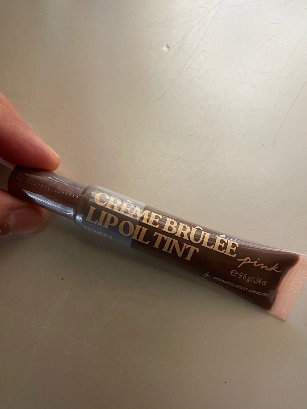 PINK Victoria's Secret Lip Oil Tint - Crème Brûlée